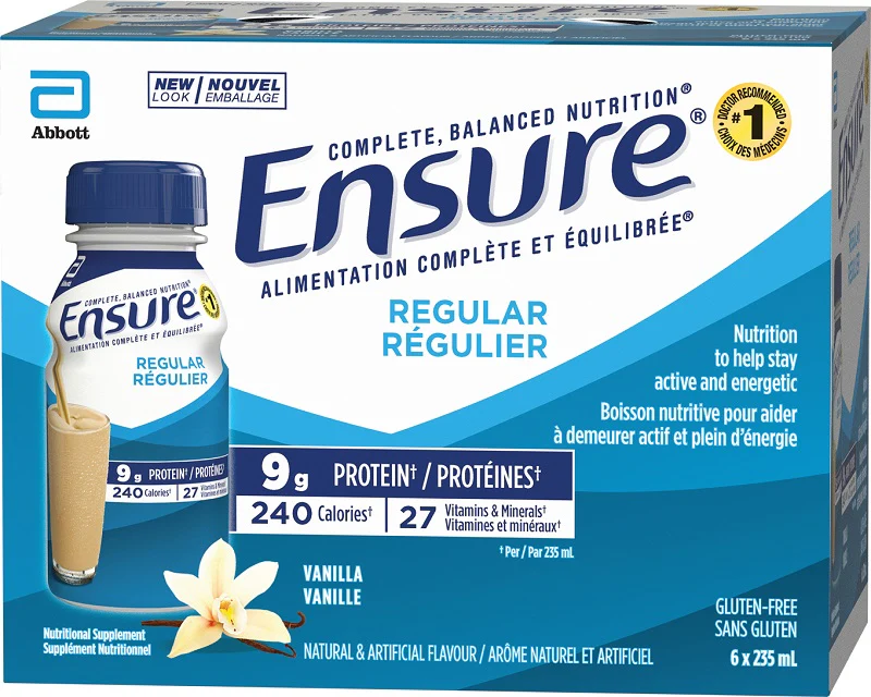 Abbott Ensure Regular Vanilla 6 Pack