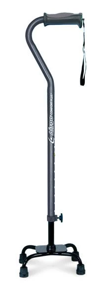 Airgo Comfort-Plus Adjustable Quad Cane, Large Base - Image 2