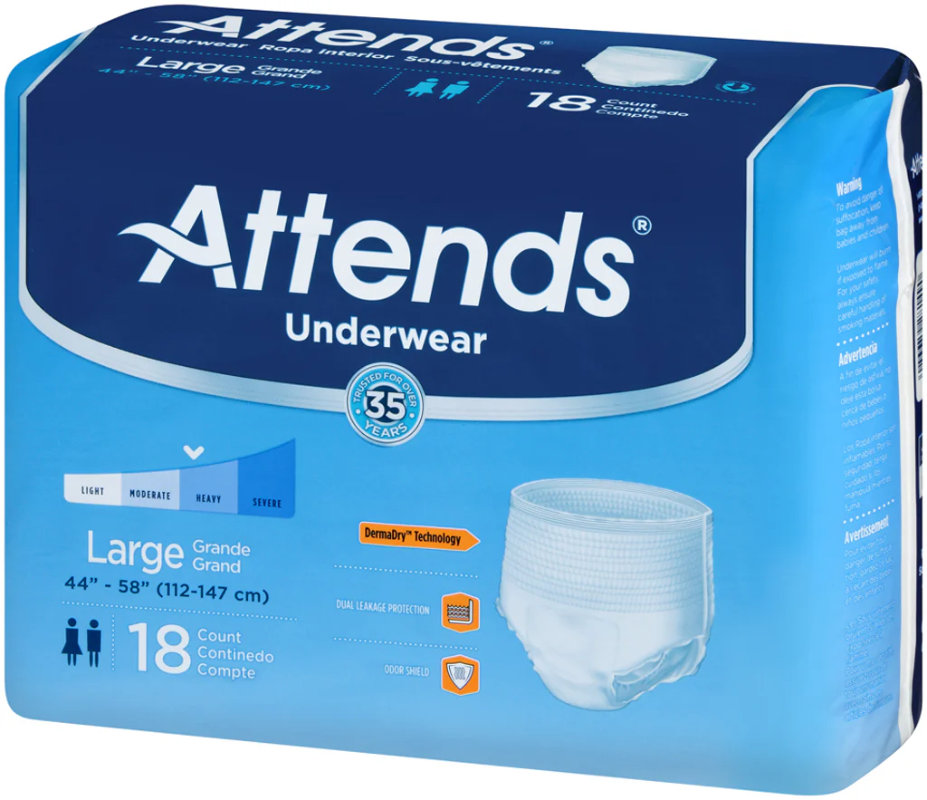 Attends Underwear, Heavy Absorbency - Image 4