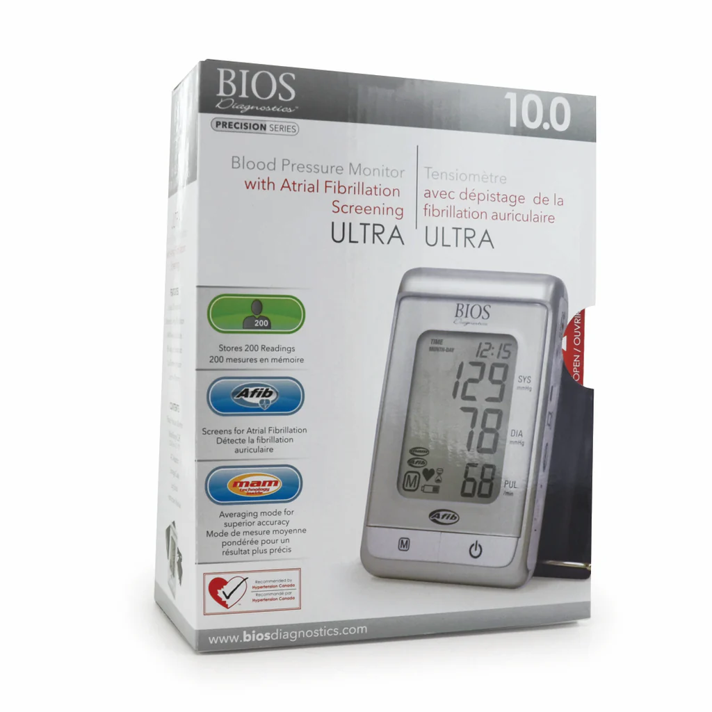 BIOS Diagnostics  Ultra Blood Pressure Monitor with Atrial Fibrillation Screening - Image 4
