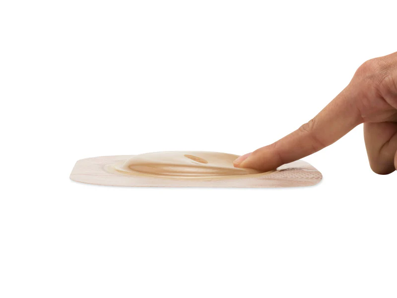 Hollister Ceraplus Soft Convex Skin Barrier With Tape Border1 1/8"29MmOpeningFlange 2 1/4"57Mm-Item No. 11905, 5 Count