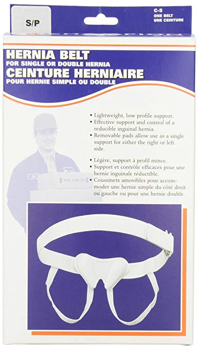 CHAMPION Hernia Belt, Double Bilateral Herniation Pad, Adjustable, Elastic - Image 4