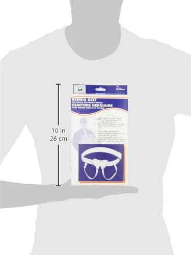 CHAMPION Hernia Belt, Double Bilateral Herniation Pad, Adjustable, Elastic - Image 5