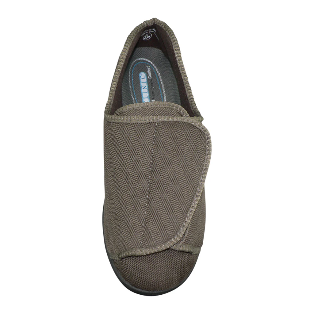 CLINIC Comfort System Men’s Clinic Slipper, Brown, 10 - Image 3