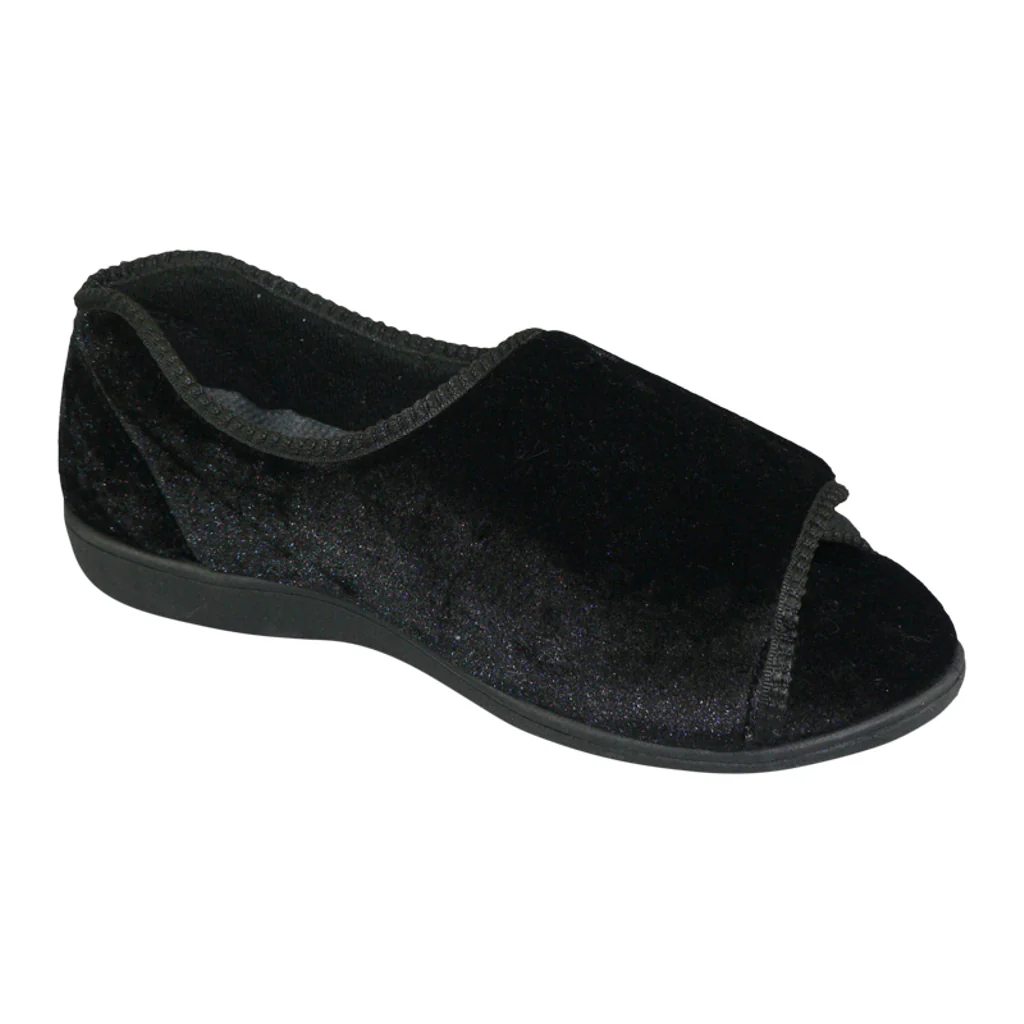 CLINIC Comfort System Women’s Clinic Slipper, Black, 8 - Image 2