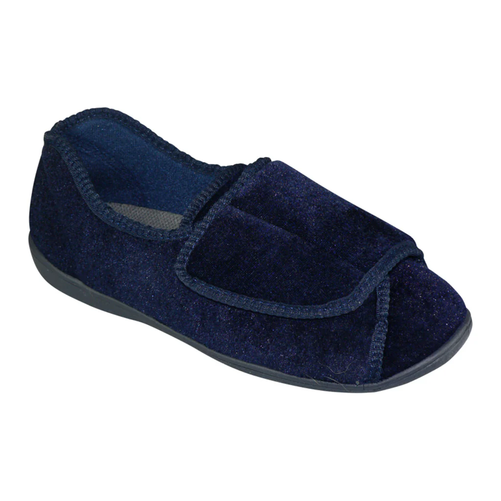 CLINIC Comfort System Women’s Clinic Slipper, Navy, 8