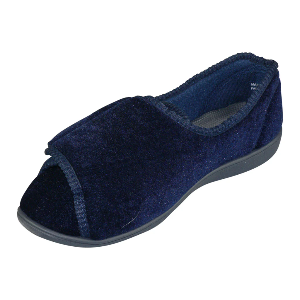 CLINIC Comfort System Women’s Clinic Slipper, Navy, 8 - Image 2