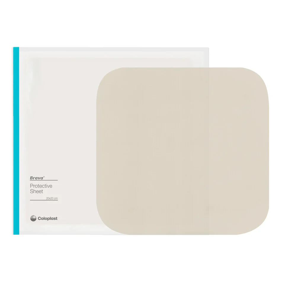 Coloplast Brava Protective Sheets, Size 8In X 8In (20Cm X 20Cm) - (Item No. 3220), 5 Count