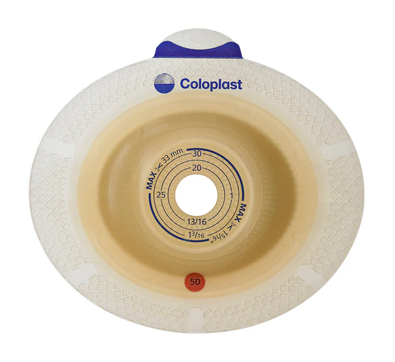 Coloplast Sensura Click Xpro Convex Light Skin BarrierFlange Size 2 3/8In60MmCut-To-Fit Up To 1 3/4 -Item No. 11035, 5 Count