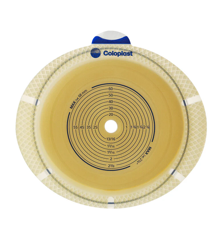 Coloplast Sensura Flex Skin Barrier, Flange Size 2 3/4In (70Mm) Cut-To-Fit Up To 2 3/4In (68Mm) - (Item No.10103), 10 Count