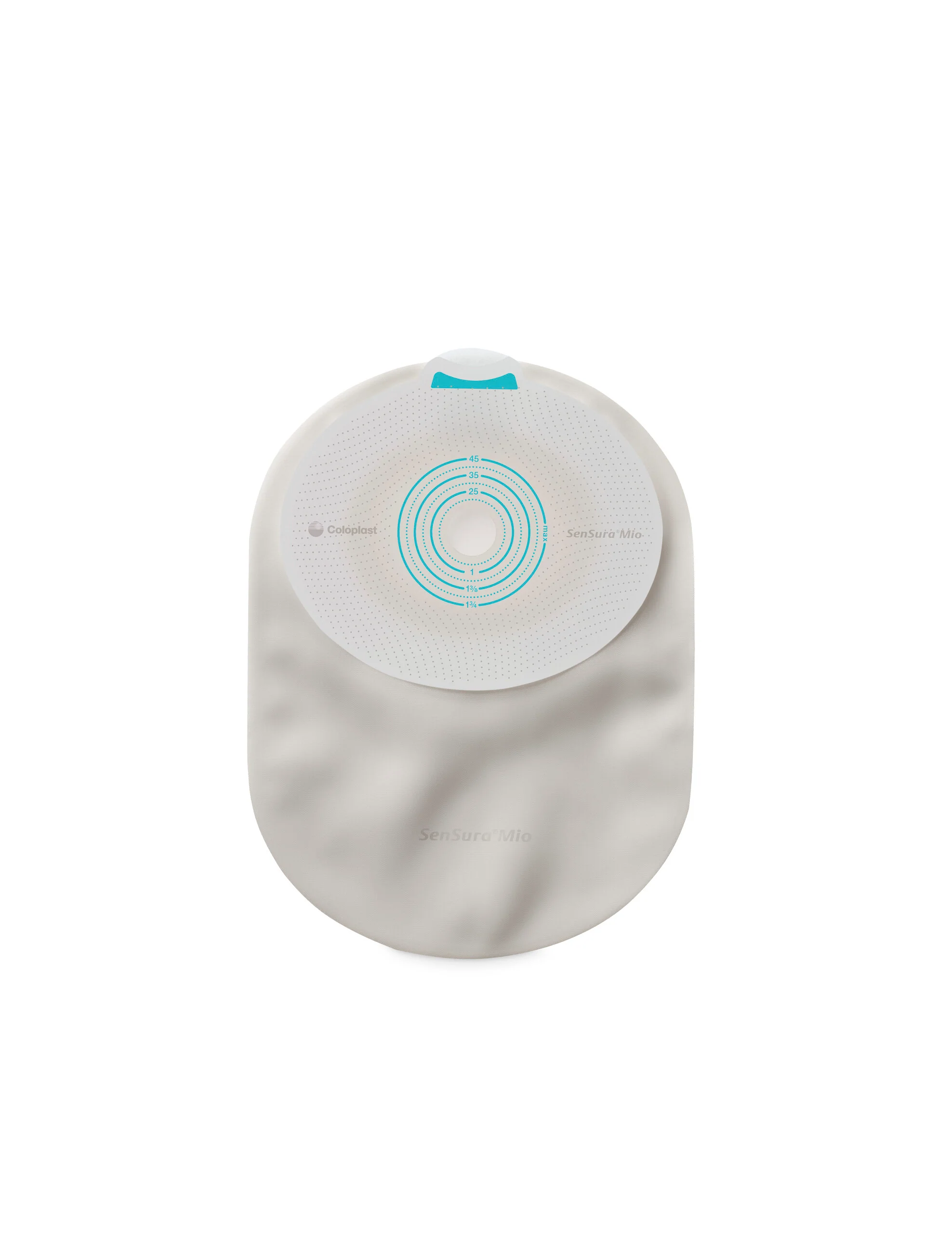 Coloplast Sensura Mio 1 Piece, Pre-Cut 25Mm, Closed, Midi, Non-Convex - (Item No. 10872), 30 Count