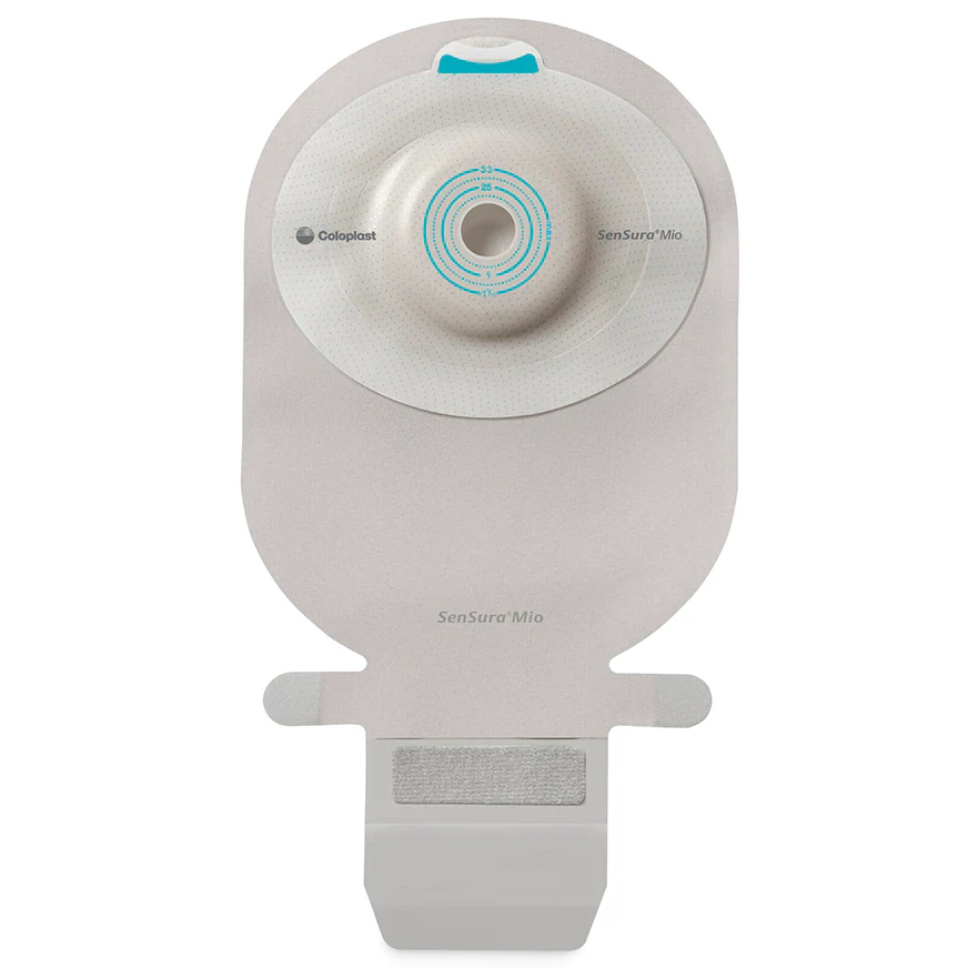 Coloplast Sensura Mio 1 PieceDeep ConvexWide-Outlet DrainableMaxiTransparentCut-To-Fit 10Mm - -Item No. 16778, 10 Count