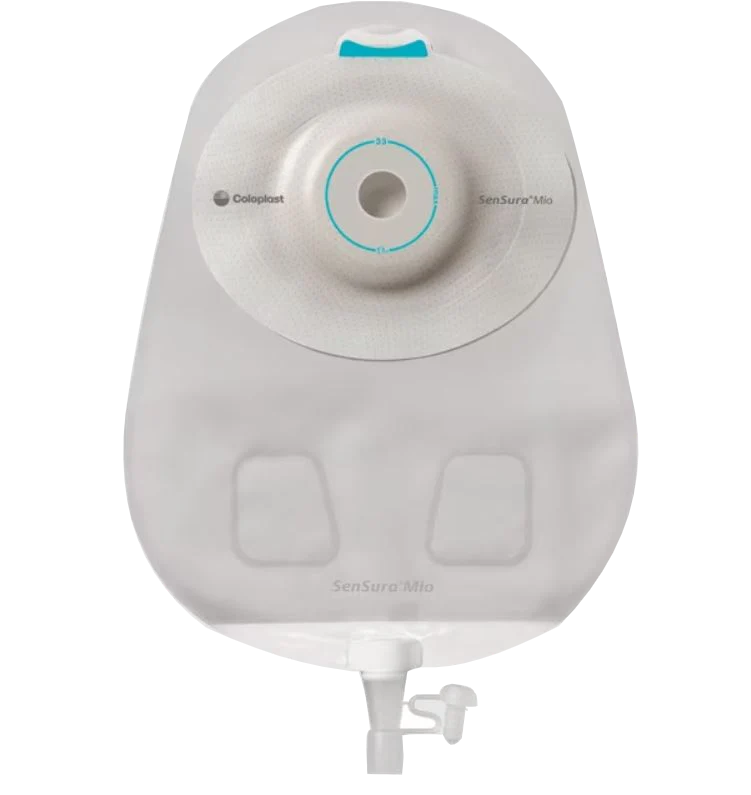 Coloplast Sensura Mio 1 Piece, Deep Convex, Urostomy, Maxi, Transparent, Cut-To-Fit 10Mm - 43Mm - (Item No. 16867), 10 Count