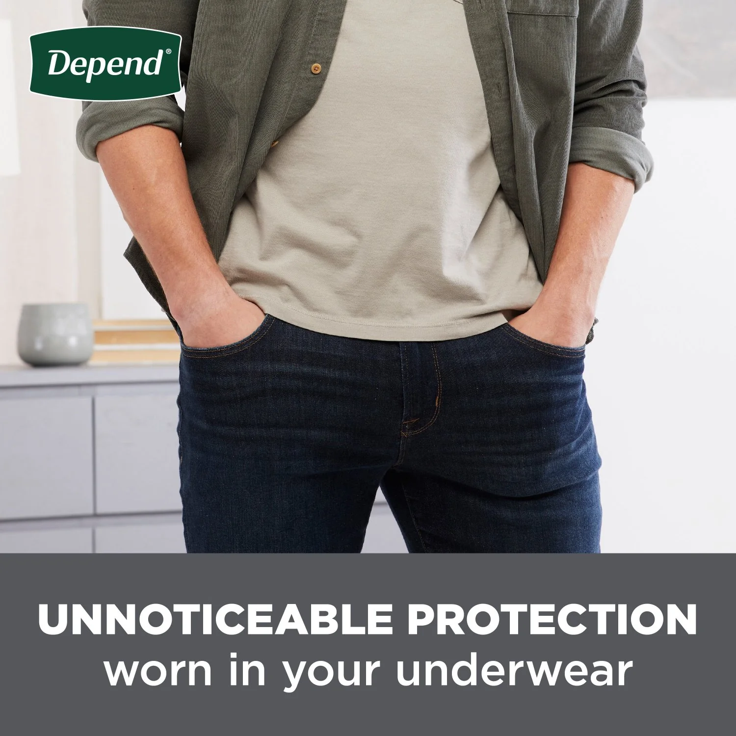 Depend Incontinence Shields for Men, Light Absorbency - Image 5