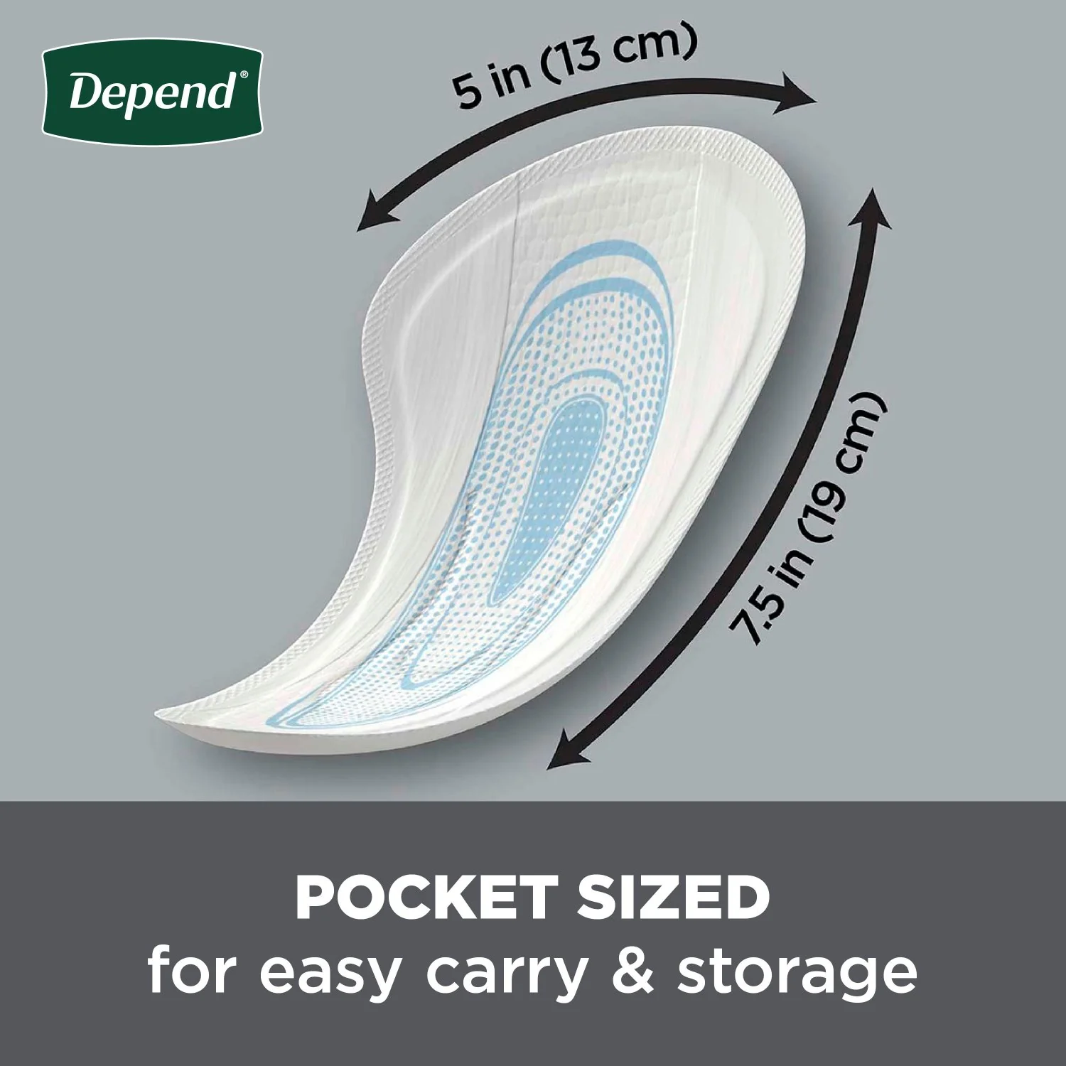 Depend Incontinence Shields for Men, Light Absorbency - Image 6