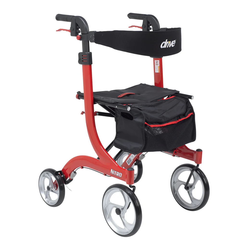 Drive Medical Nitro Euro Style Walker Rollator - Image 13