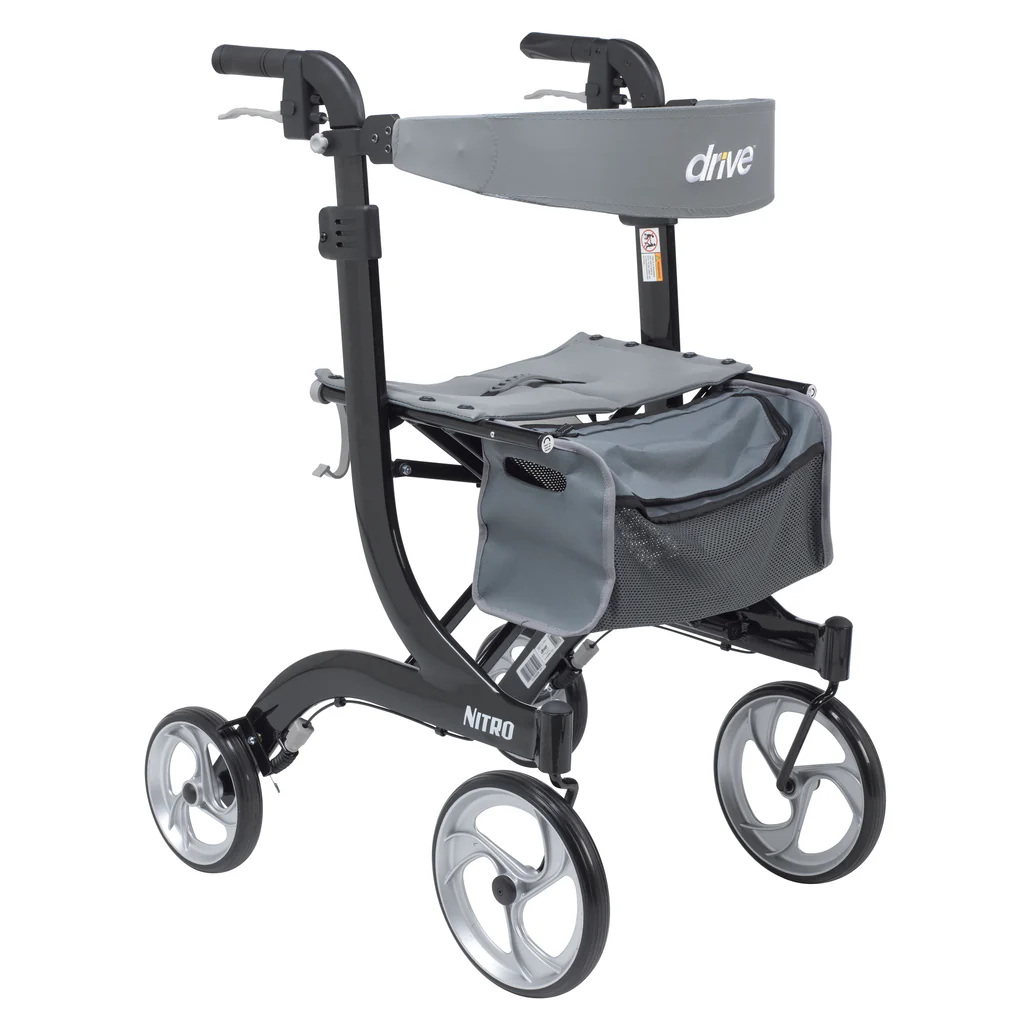 Drive Medical Nitro Euro Style Walker Rollator - Image 14