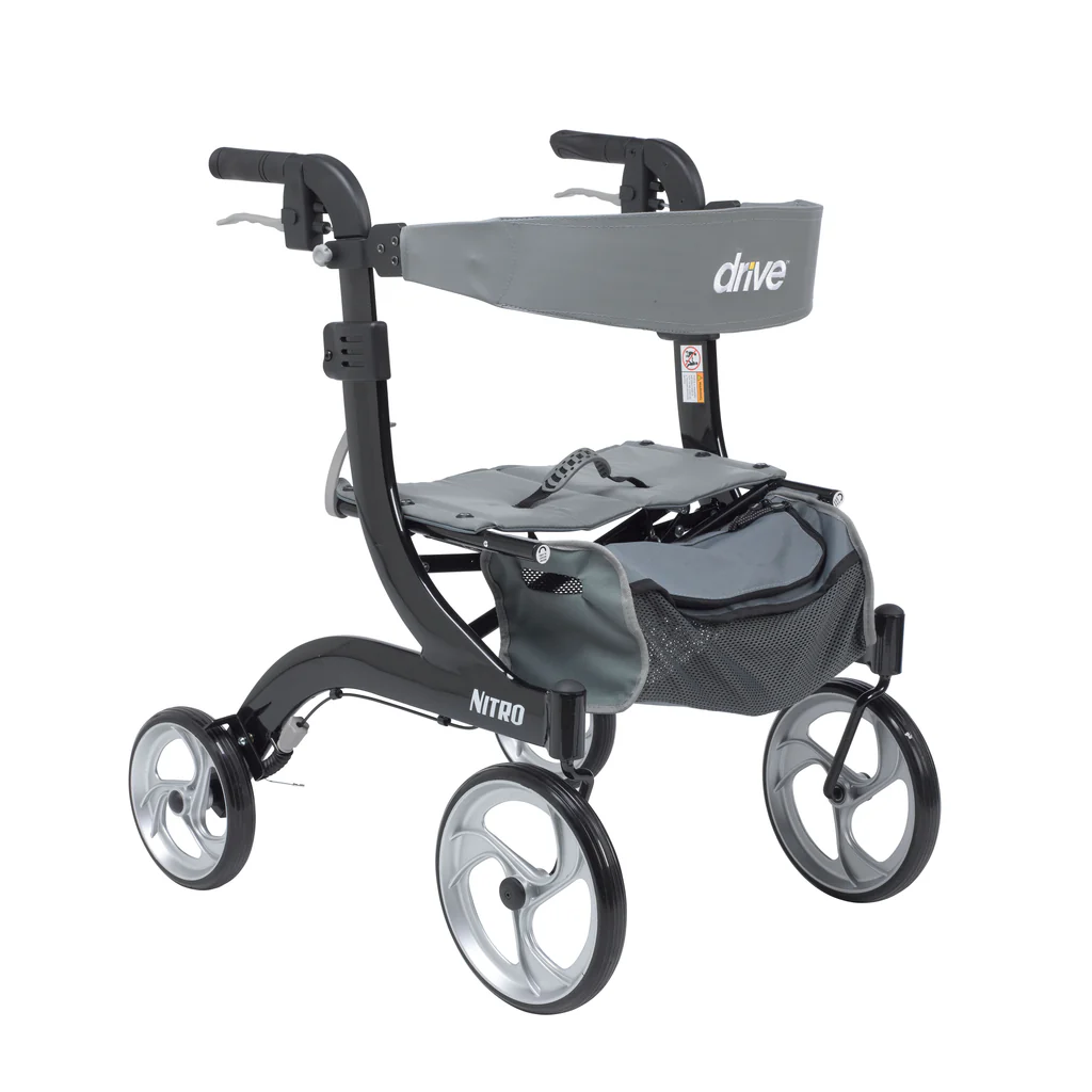 Drive Medical Nitro Euro Style Walker Rollator - Image 15