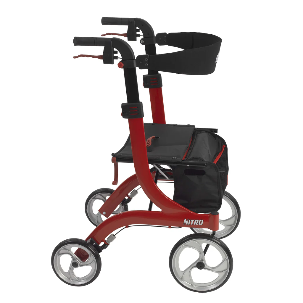 Drive Medical Nitro Euro Style Walker Rollator - Image 3