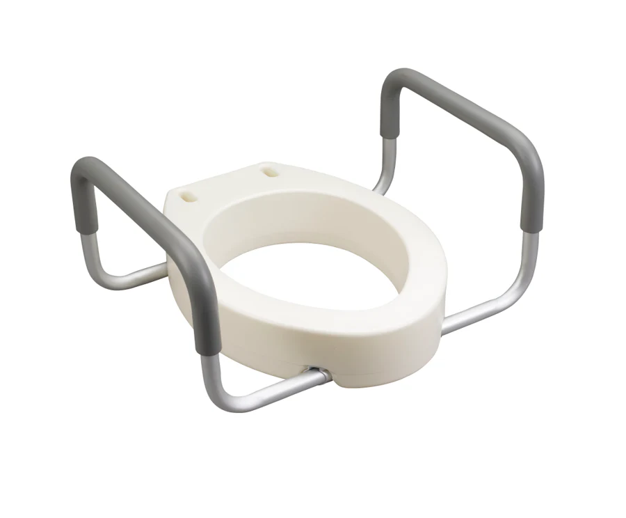 Drive Medical Premium Raised Toilet Seat With Removable Arms - Image 6