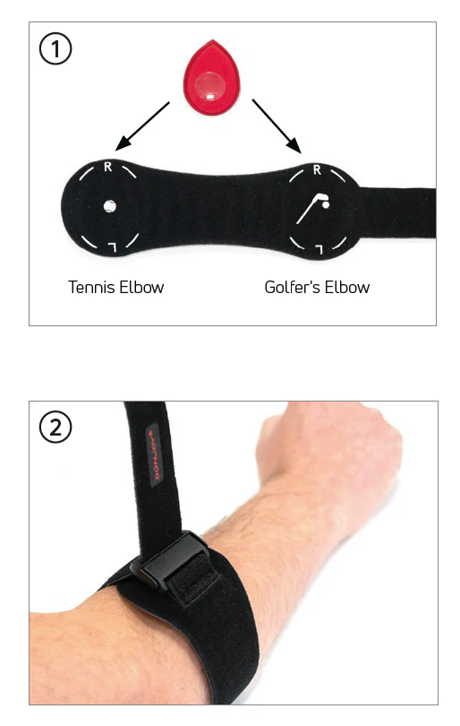 Epiforce Strong, Elbow Strap - Golfer And Tennis Elbow
