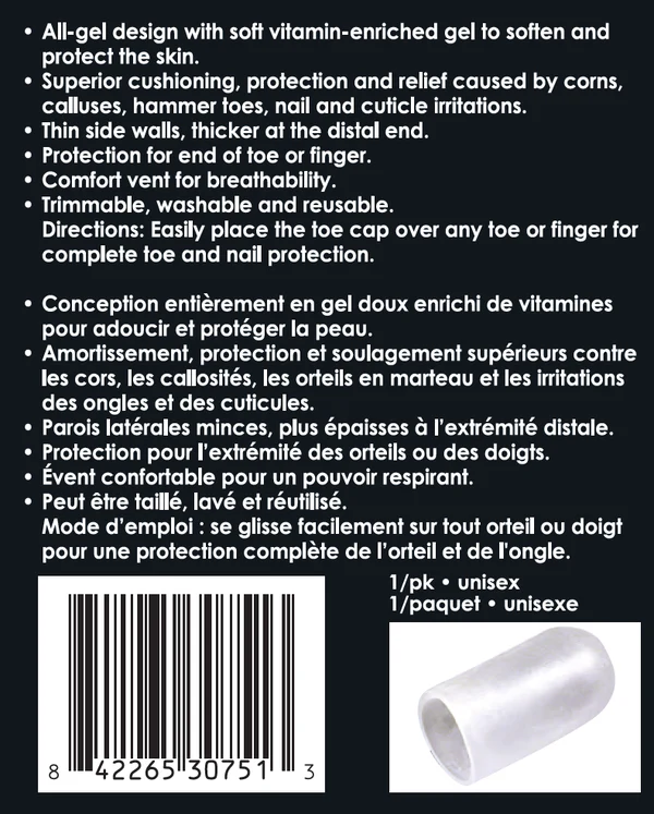 GoSeamless Gel Toe/Finger Cap - Image 4