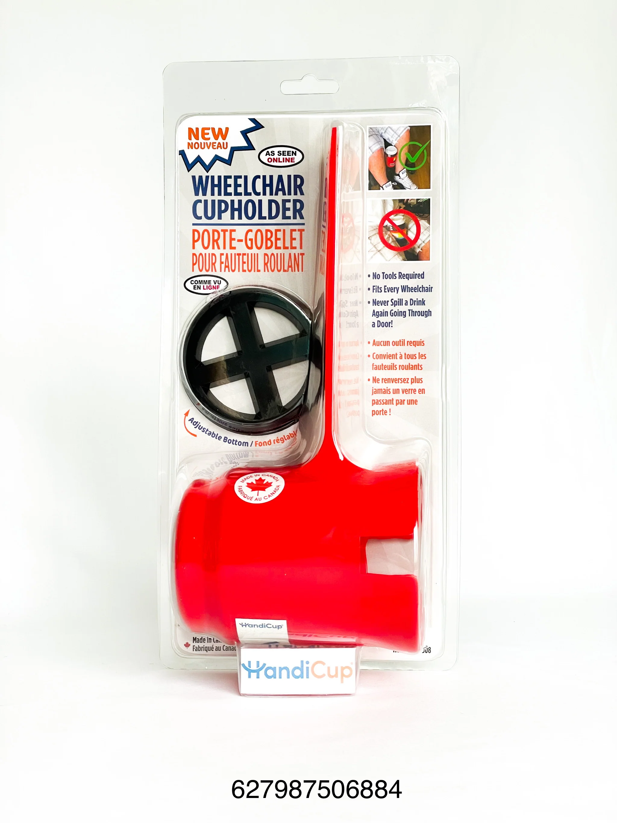 HandiHelp Wheelchair Cupholder