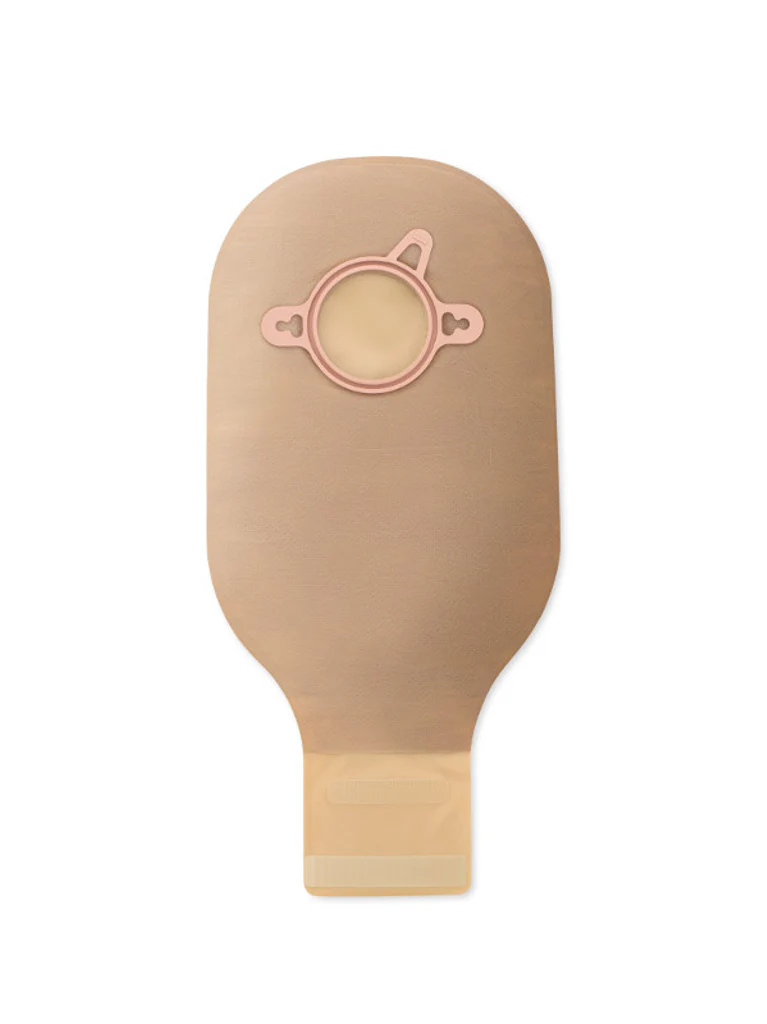 Hollister New Image Lock N Roll 12" Pouch Beige,No Filter 2-3/4" Flange - (Item No. 18114), 10 Count