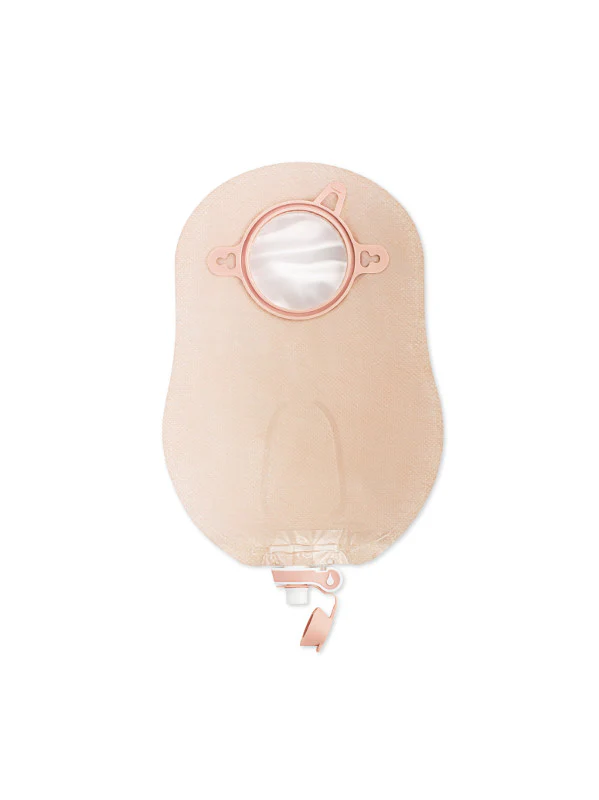 Hollister New Image Urostomy 9" Pouch Beige With Multi-Chamber, 2-3/4" - (Item No.18914), 10 Count