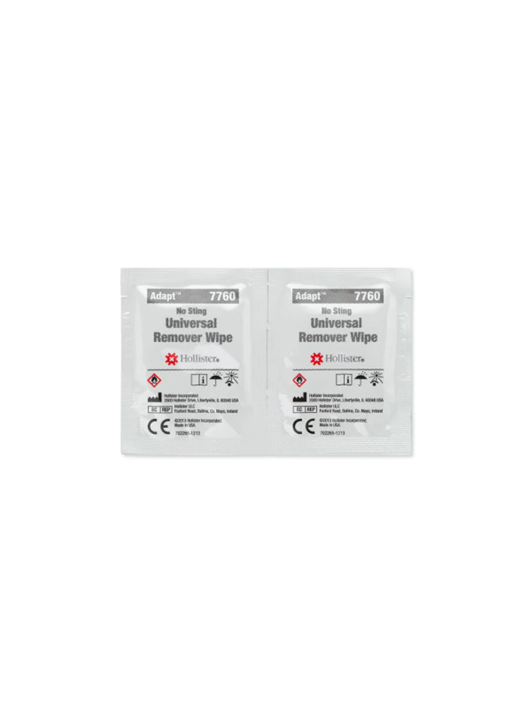 Hollister Universal Remover Wipes - (Item No. 7760), 50 Count