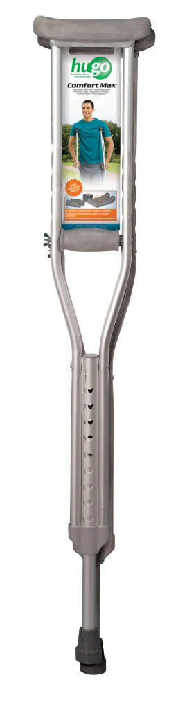 Hugo Lightweight Adjustable Aluminum Crutches, Tall Adult