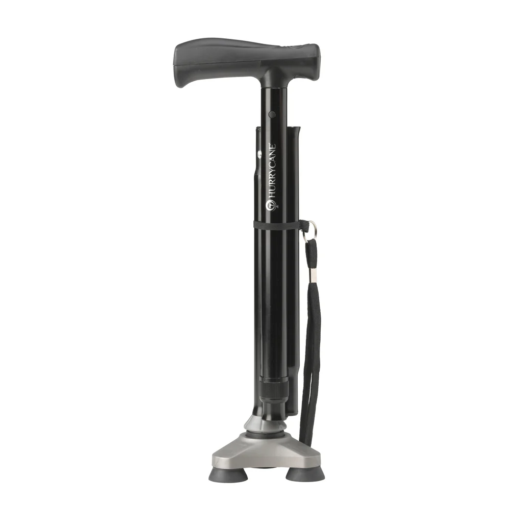 HurryCane Freedom Edition Folding Cane with T Handle - Image 5