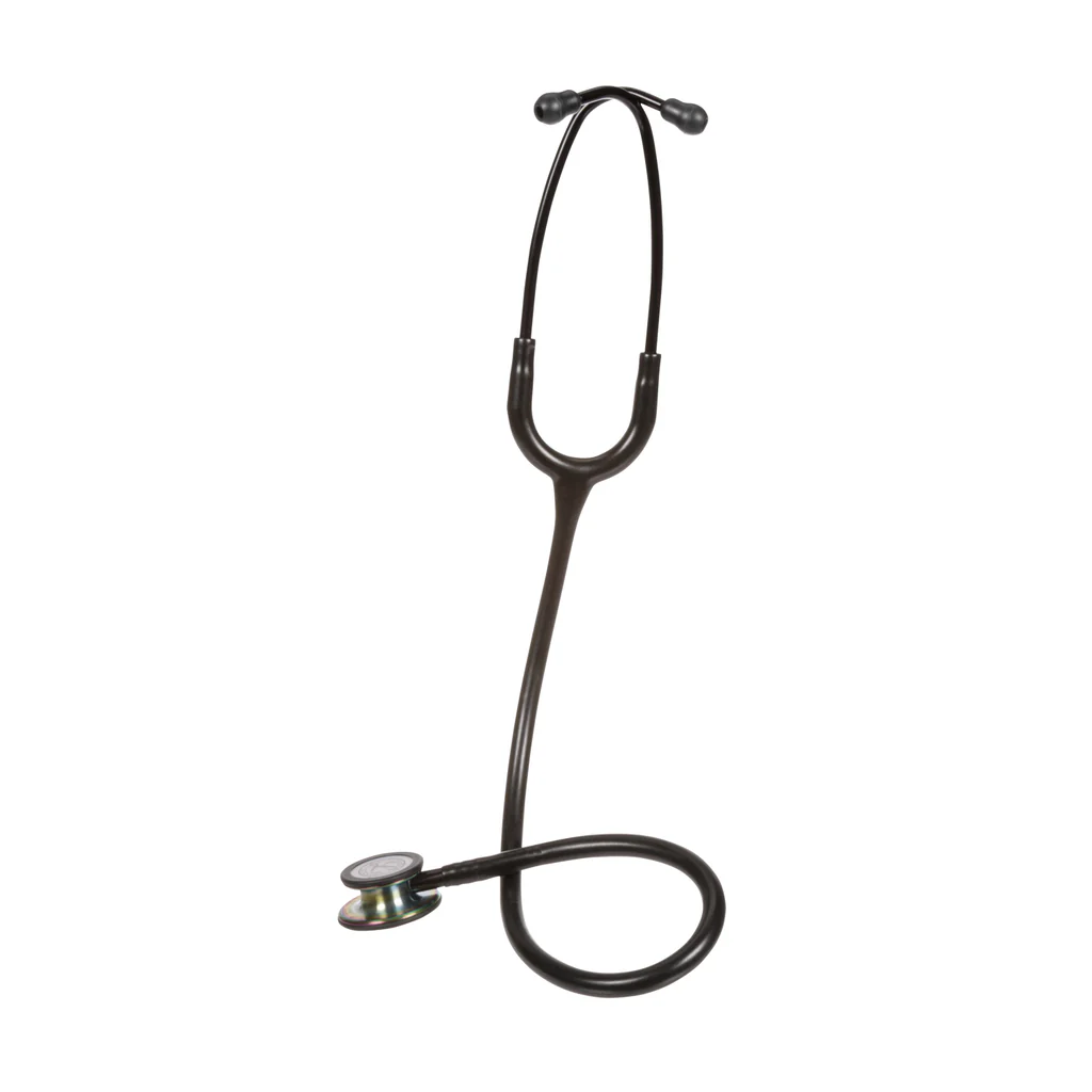 Littmann Classic III Stethoscope, Black Tube with Black Binaural Piece - Image 2