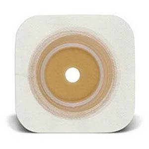 Convatec Natura Durahesive Barrier,Flange 2-3/4" (4X4"") No Tape Border White - (Item No.413159), 10 Count