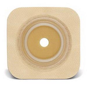 Convatec Natura Durahesive Flex Barrier,Flange 4X4"  1-1/2"Tan - (Item No.413165), 10 Count