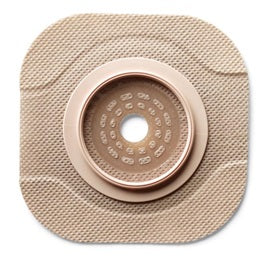 Hollister New Image Ceraplus Flat Barrier W/Remois Technology Tape Border Flange 2 1/4" Pre-Cut 1 3/8" -Item No. 112017, 5 Count