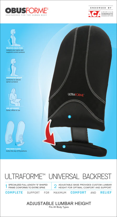 Obusforme Ultraforme Universal Backrest - Image 9