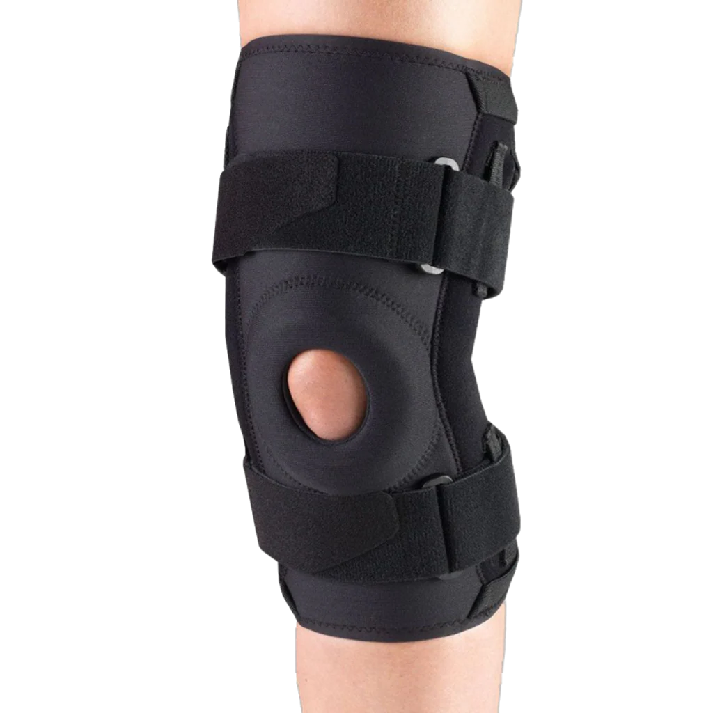 OTC Orthotex Knee Stabilizer Wrap - Hinged Bars, Large