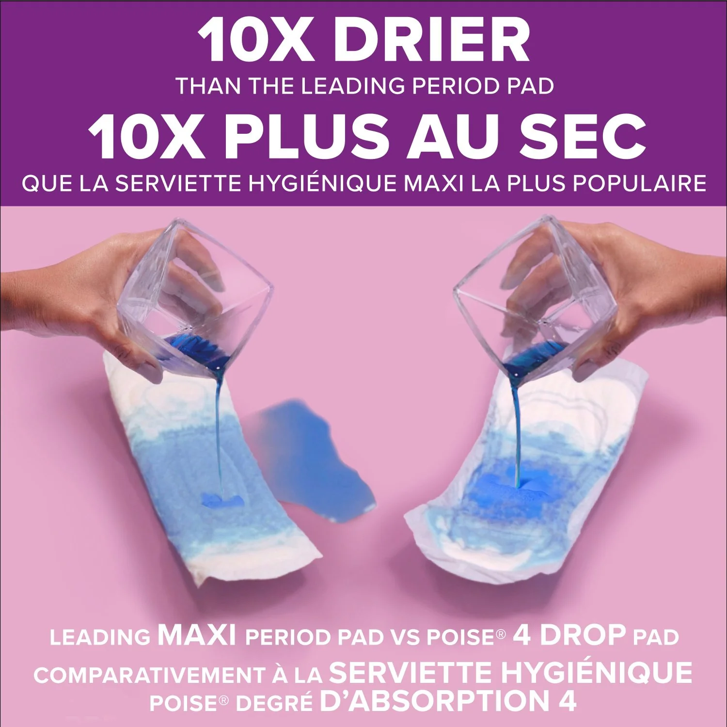 Poise Ultra Thin Incontinence Pads, Light Absorbency, Long, 24 Count - Image 5