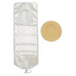 Hollister Pouchkins 1Pc Softflex Premie/Newborn Pouch Cut-To-Fit 1-3/8"X 7/8" W/O Tape No Starter Hole -Item No.3778, 15 Count