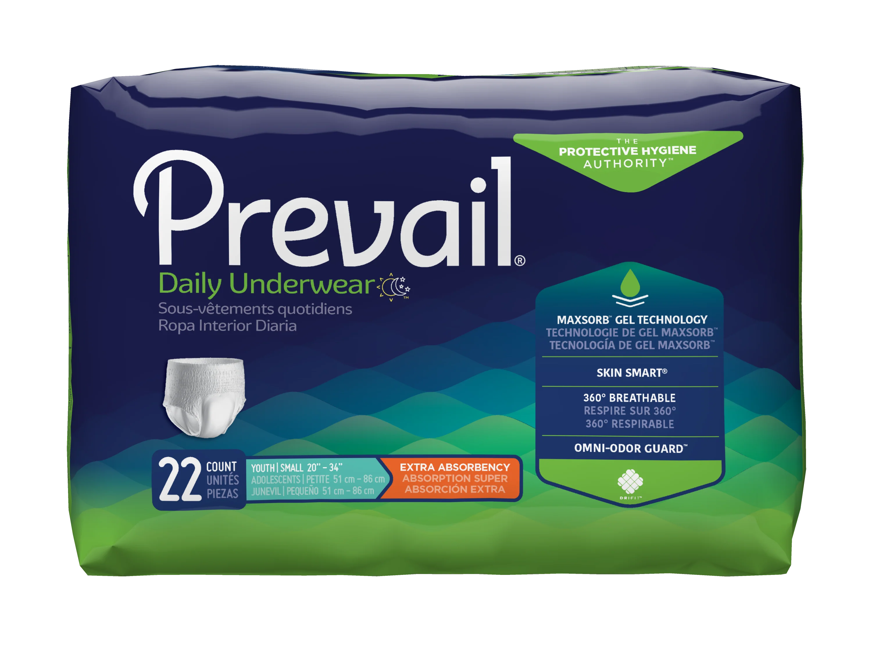 Prevail Pull Up Briefs, Extra Absorbency - Image 2