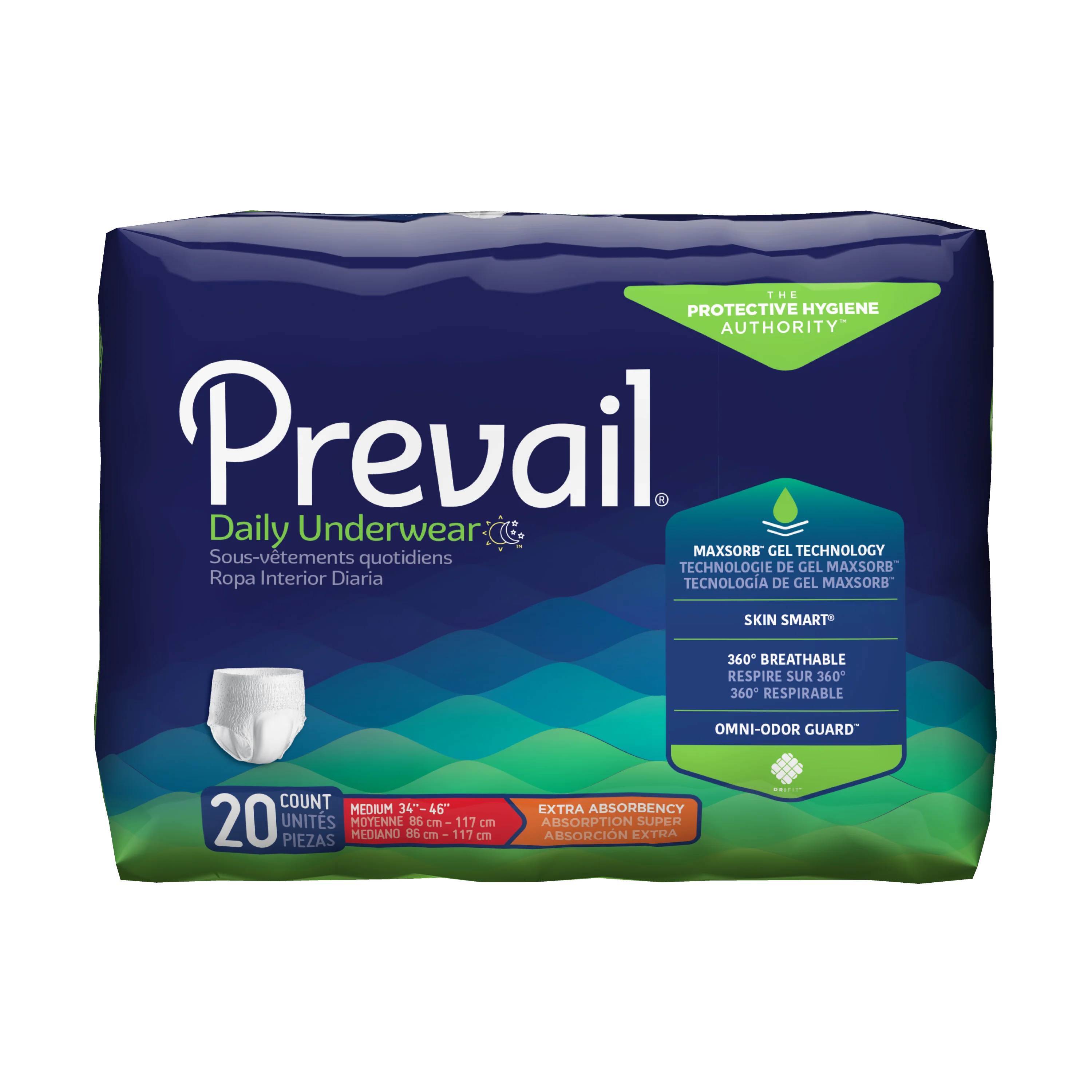 Prevail Pull Up Briefs, Extra Absorbency - Image 4