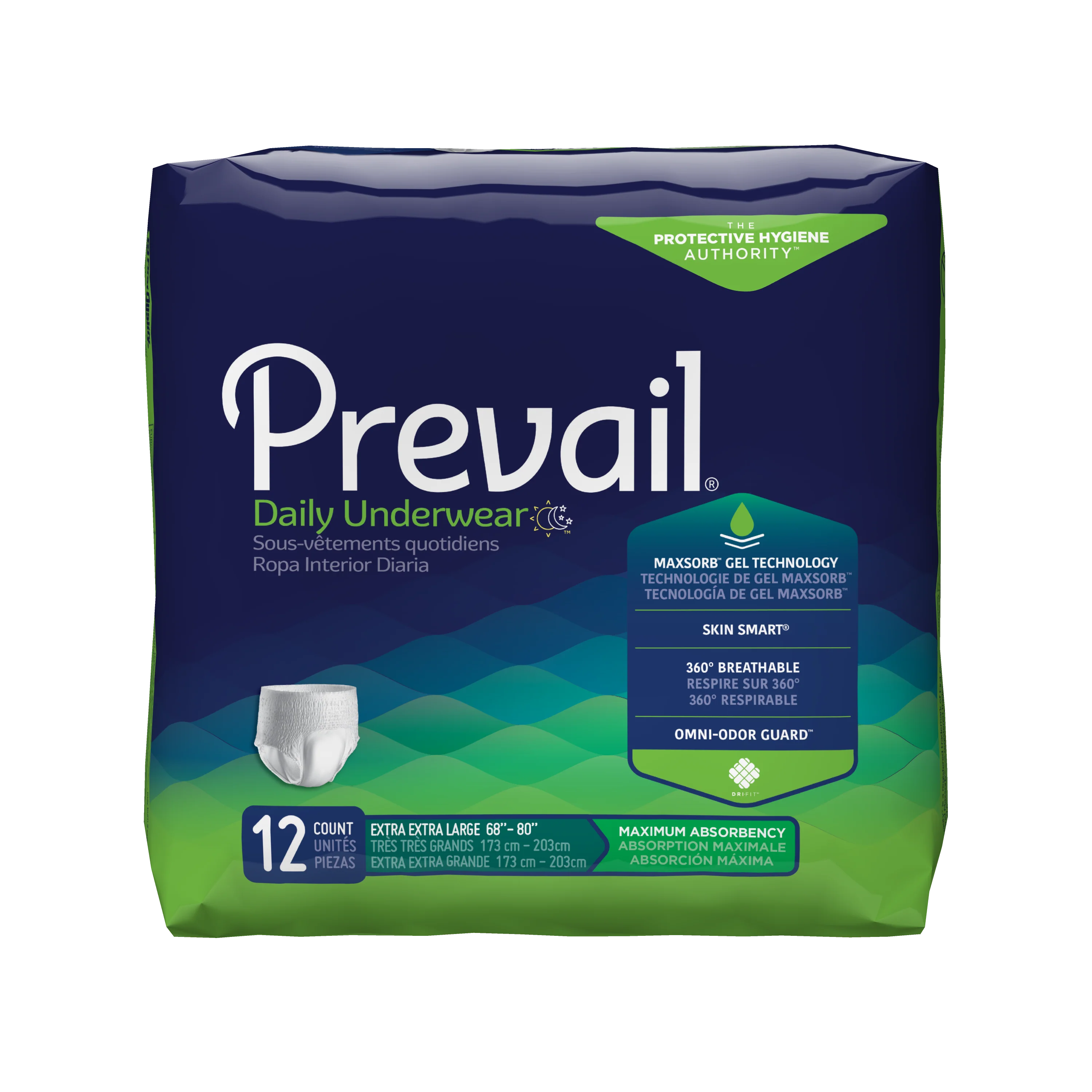 Prevail Pull Up Briefs, Maximum Absorbency - Image 3