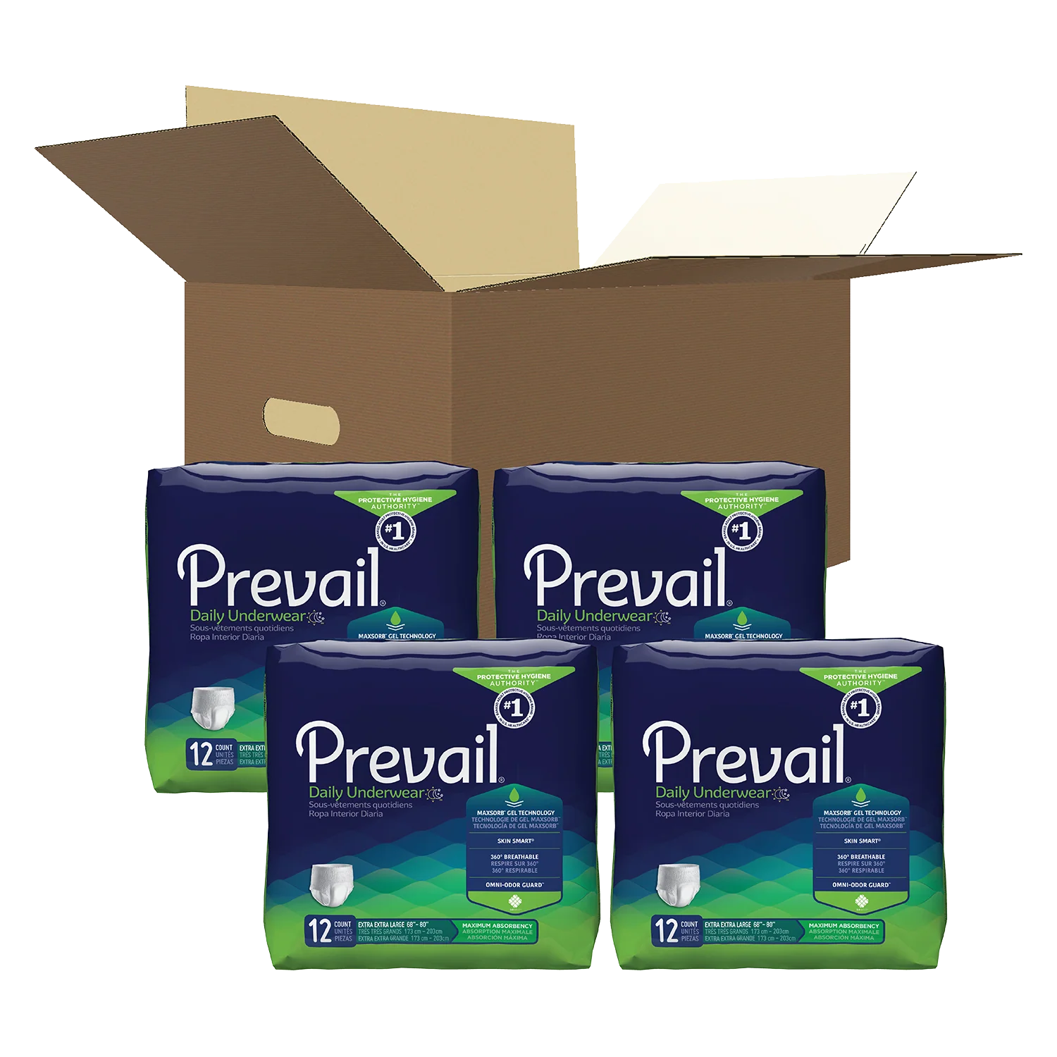 Prevail Pull Up Briefs, Maximum Absorbency - Image 4