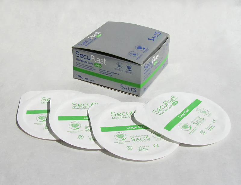 Salts Medical Salts Mouldable Seals Large 100Mm O.D. 3.0Mm Thick - (Item No. Smsl), 10 Count