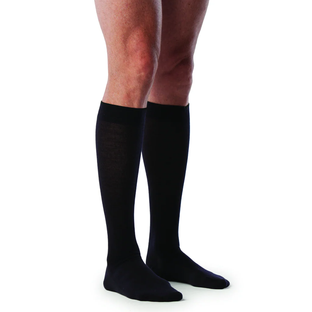 SIGVARIS All-Season Merino Wool for Men Series 192, Navy - Image 2