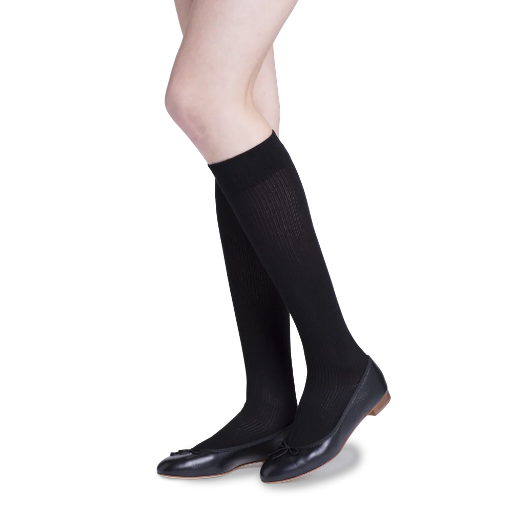 SIGVARIS Casual Cotton Compression for Women Series 146, Black - Image 2