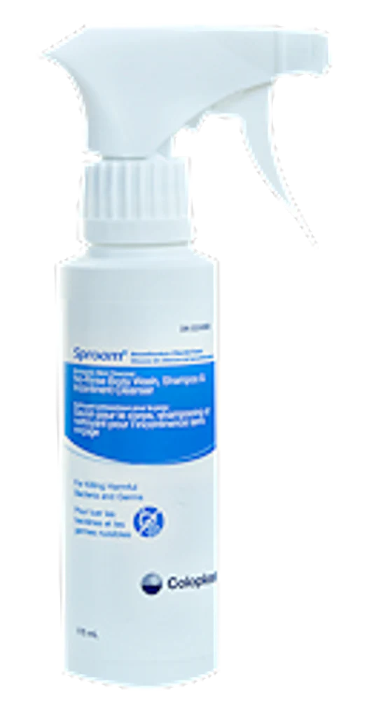 Sproam Sproam, Benzethonium Chloride Antiseptic No-Rinse All Body Spray/ Foam Cleanser Item 897