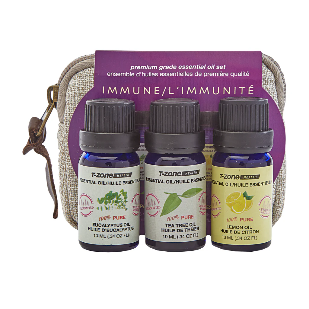 T-ZONE HEALTH Set of 3 100% Pure Wildcrafted Essential Oils - Image 3