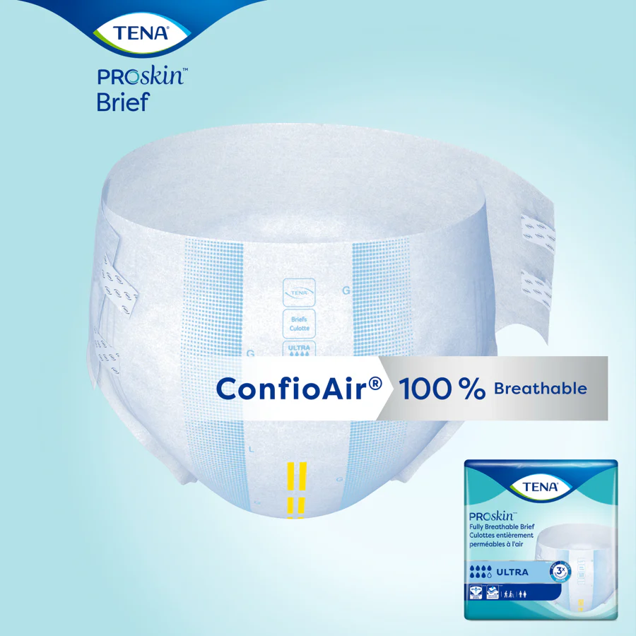 TENA Adult Incontinence Brief, Ultra Absorbency - Image 14